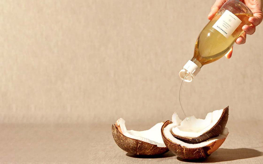 coconut cleansing oil